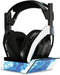 MightySkins Carbon Fiber Skin Compatible with Astro A50 Wireless Headphones + Base Station (Gen 4) - Vibrant Smoke | Protective, Durable Textured ...
