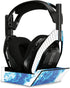 MightySkins Carbon Fiber Skin Compatible with Astro A50 Wireless Headphones + Base Station (Gen 4) - Vibrant Smoke | Protective, Durable Textured ...