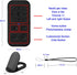 TikTok Scrolling Remote Control for iPhone & Android Smartphone, Bluetooth Page Turner for Kindle App, Photo and Video Clicker, Include Phone Stan...