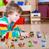 Party Favors for Kids Goodie Bags,12PCS Mini Building Blocks Animal, Building Sets Stem Toys, Assorted Building Blocks Sets for Birthday Party Gif...