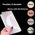 BTORER 4inch Letter Stencils Symbol Alphabet Craft Templates, 26Pcs Reusable Plastic Letter Decoration Art Templates Interlocking Stencil Kit for ...