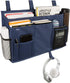 Surblue Bedside Caddy Hanging Bed Organizer Storage Bag Pocket for Bunk and Hospital Beds, College Dorm Rooms Baby Bed Rails, Camp 8 Pockets, (Lar...