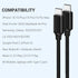 USB C to USB C Cable 2ft 3Pack, 240W USB C Cable Short PD USB 2.0 Fast Charging Cord Compatible for iPhone 15/15 Plus/15 Pro/15 Pro Max, Galaxy S2...