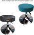 Round Stool Cover 12-16 Inch Round Bar Stool Covers, Luxurious Fabric Stretchable, Washable Dustproof Soft and Durable (2Pcs Peacock Blue)...