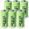 GEILIENERGY 6 PCS 2/3AA 1.2V 650mAh Ni-MH Rechargeable Batteries for High Power Static Applications Electric Mopeds, Meters, RC Devices, Electric ...