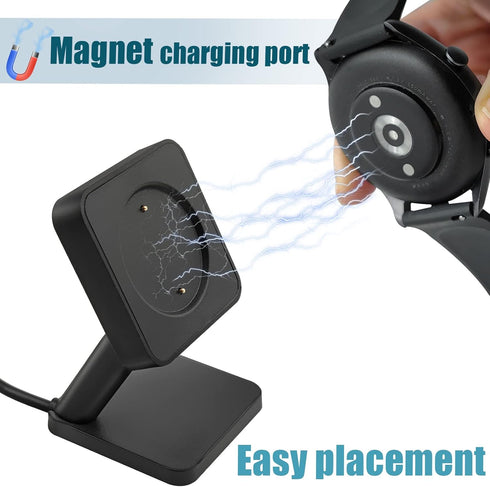 Replacement Charger Stand Compatible with Amazfit GTR 4, GTR 3, GTR 3 Pro, GTS 3 Smart Watch,Charging Dock with USB Charger Cable Fit for Amazfit ...