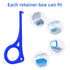 Aligner Removal Tool, 5 Invisible Braces Removal Tools, Retainer Remover Tool, Suitable for Removing Braces, Trays, Retainers, Dentures and Aligne...