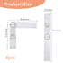 4Pcs Goniometer Physical Therapy Plastic Quick Angle Protractor 360 Degree 7'' Arms Measuring Finger Goniometer Clear Protractor Tool Folding Rule...