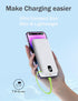 Portable Charger with Built-in Cables & AC Wall Plug 10000mAh Power Bank Fast Charging USB C for iPhone Samsung Android Phone External Battery Pac...