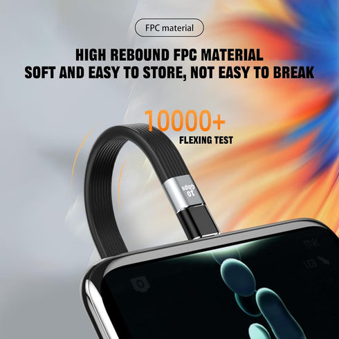 USB C to USB 3.1 Adapter Cable, USB C Female to USB Female Adapter, 10Gbps USB C Female to USB A Female Adapter Soft Flat Short USB C to USB A Ext...