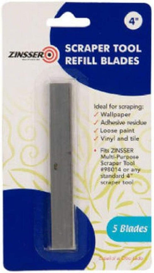 Rust-Oleum Zinsser 98015 4-Inch Scraper Refill Blades...