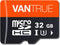 Vantrue 32GB microSDHC Card with Adapter, U3, UHS-I High Speed SD Card for Dash Cams & Home Security System Video Cameras...