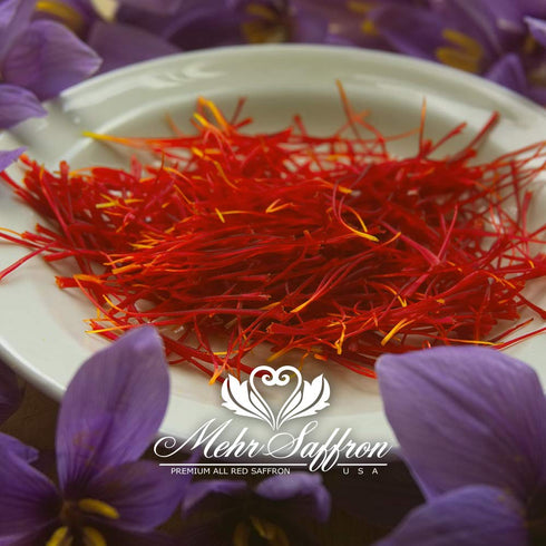 Mehr Saffron, Premium All Red Saffron/1/9 Oz (3 Gram)...