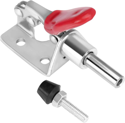 10Pcs 301AM Push Pull Action Toggle Clamp, 110lbs Adjustable Quick Release Toggle Clamps for Woodworking, Welding...
