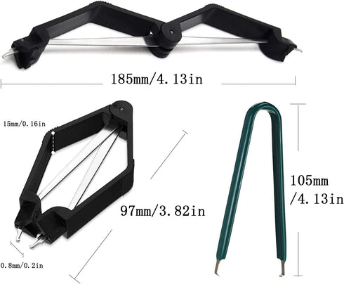 YXQ PLCC IC Extractor& U Shape IC Chip Spring Assisted Puller for Motherboard Circuit Board Component Remover Tool...