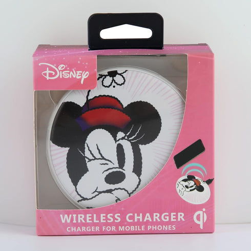 Disney Minnie Mouse Wireless Charging Pad- Wireless Charging Station Universally Compatible with All Qi Enabled Devices- Mickey Mouse Gifts for Ad...