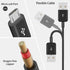 Poyiccot Micro USB Splitter Cable, Multi Micro USB Charging Cable, 6 in 1 Micro USB Charger Cable, USB 2.0 Type A Male to 6 Micro USB Male Y Split...