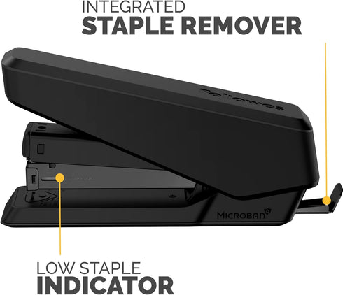 Fellowes LX850 EasyPress Office Stapler, Effortless One-Touch Stapler for Classroom, Home and Office, Holds Full Strip of Staples, 25 Sheet Capaci...