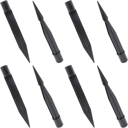 8PCS Outdoor Solar Stake Plastic Light Stakes Replacement Torch Stake Plastic Path Stakes for Garden,Pathway Lamps...
