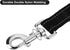 Short Dog Leash with Padded Handle, Double Webbing Nylon Reflective Pet Leashes Pet Leash for Walking Training (Black)...