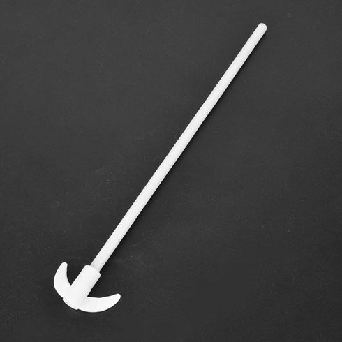 PTFE Stir Bar PTFE Coated, Stirring Rod PTFE Propeller Steel Stirring Rod for Laboratory Use, High Temperature Resistant, L 250mm W 40mm D 7mm...