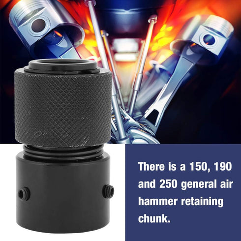 Air Hammer Retaining Chuck, Portable Quick Change Retainer Chuck for Air Hammers, Replacement Air Hammer Retaining Quick Release Chuck for 150 190...