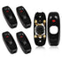 5 Pcs Inline Switch, Cord Appliance Black Switch, Button ON OFF for Lamp, Rated 10A 250V, Replacement Repair Control LED Electrical Extension Cabl...