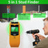 Stud Finder Wall Scanner, 5 in 1 Stud Detector with HD LCD Display for Center and Edge of Wood Metal AC Wire...