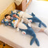 FANGYU Cute Plush Shark cat Toy, Cartoon Soft Stuffed Pillow Long Throw Sleeping Pillow,Shark Gifts for Kids (50cm/19.6in)...