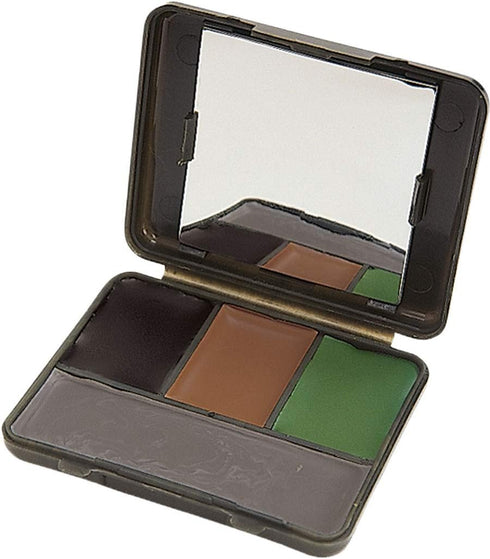 Allen Company - Camo Face Paint Set, Stick and Liquid (Black, Brown, Olive / Grey)...