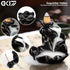 DK177 Waterfall Incense Holder Backflow Cone Ceramic Burner Handcrafted Porcelain Censer Incense Stick Stand with 20 Free Cones...