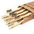 Bamboozled | Bamboo Toothbrush | Charcoal Infused BPA Free Medium Bristles | Organic & Sustainable | Biodegradable & Eco-Friendly | Set of 8 | The...