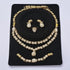 Giffor 4PCS PACK Jewellery 14K Gold Filled Bridesmaid Jewelry Set Necklace And Earrings Set (A)...