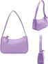 Suillty Women Vintage Underarm Shoulder Bag PU Leather Small Tote Wallet Handbag Clutch Purse...