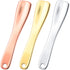 3 Pcs Facial Spatula Sticks Mini Metal Makeup Spatulas Tiny Skincare Cosmetic Spoons Reusable Face Eye Cream Lotion Applicator Tools Facial Massag...