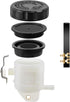 Universal Motorcycle Front Brake Master Cylinder Brake Pump Tank Oil Cup Fluid Bottle Reservoir Aftermarket Part compatible with/for Kawasaki NINJ...
