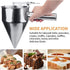 MyLifeUNIT Stainless Steel Pancake Batter Dispenser, Funnel Dispenser with Stand for Takoyaki and Baking...
