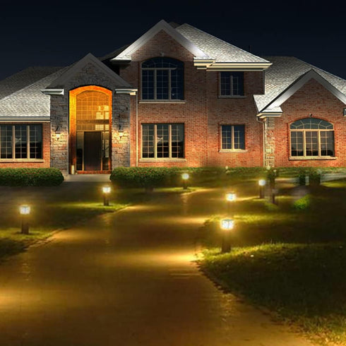 LED Landscape Light Bulbs 1W 12V Yellow White 2200K?7W Low Voltage Light Bulbs Equivalent?Wedge Base T5 Malibu Bulbs, Garden Light Bulbs, Landscap...