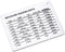 Magnetic Kitchen Baking Conversion Chart,Stainless Steel Conversion Refrigerator Magnet Chart for Cups Tablespoons Teaspoons Fluid Oz Milliliters,...