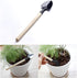 6 Pcs Mini Wood Garden Tools Gardening Shovel Rake Palladium for Flowers Succulent Flowers Miniature Garden Tranplanting...