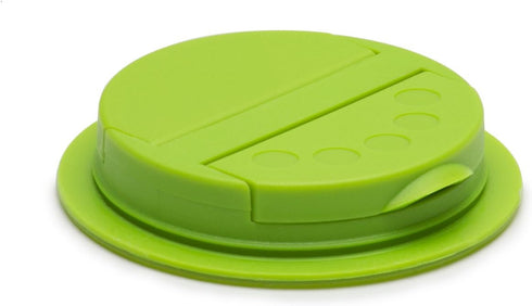 Jarware Spice Lid for Regular Mouth Mason Jars, Green...