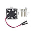 Easycargo Raspberry Pi 4 Heatsink Fan Kit, Cooler 30mm Fan Heatsink for Raspberry Pi 5 4 3 Electronics Robotics Development Boards DIY 3007 30x30x...