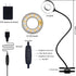 KBG Desk Lamp Clip on Light, 3 Color Modes & 10 Brightness Flexible Gooseneck Desk Lamp, Eye Protection Desk Light for Kids Reading Book in Bed at...