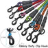 6FT Heavy Duty Dog Leash, Comfortable Soft handle, 1/2" Diameter Nylon Rope Leash for Medium and Large Dogs Walking Training, Pink...