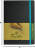 Pentalic 6" x 8" Pocket Dot Grid Traveler Journal, 160 Pages, Black...