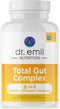 DR. EMIL NUTRITION Total Gut Health Complex - Prebiotic + Probiotic + Postbiotic Gut Health Supplements for Women and Men - Probiotics for Digesti...