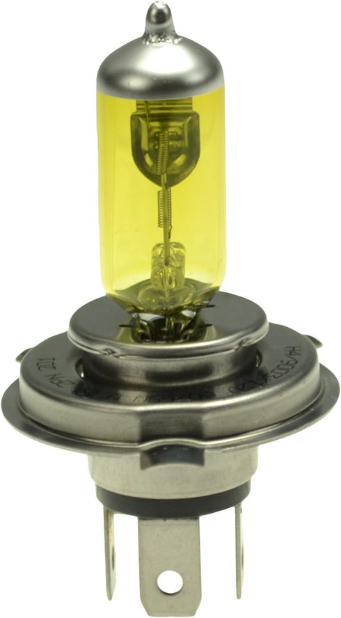 Hella H71070682 Optilux XY Series H4 Xenon Yellow Halogen Bulbs, 12V, 60/55W, 2 Pack...