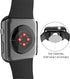 Misxi 2 Pack PC Case with Tempered Glass Screen Protector Compatible with Apple Watch Series 9 (2023) Series 8 Series 7 41mm, Ultra-Thin Scratch R...