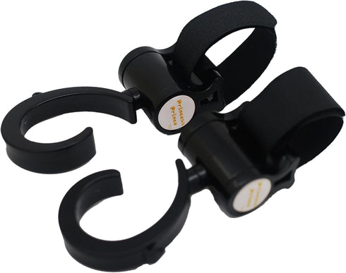 EMILYSTORES Princess Prince Stroller Hooks for Buggy Or Baby Carrier Or Bike Bicycle Or Car Headrest 1Pair...