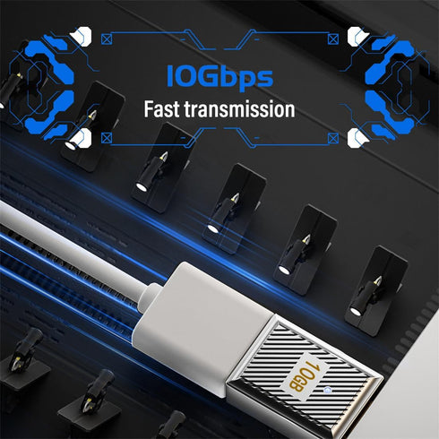2 Pack Type C Male to USB 3.0 A Female Charger Converter ?10Gbps USB 3.1 Type C to USB A OTG 120W Fast Charging Compatible for Laptop, Mobile Phon...